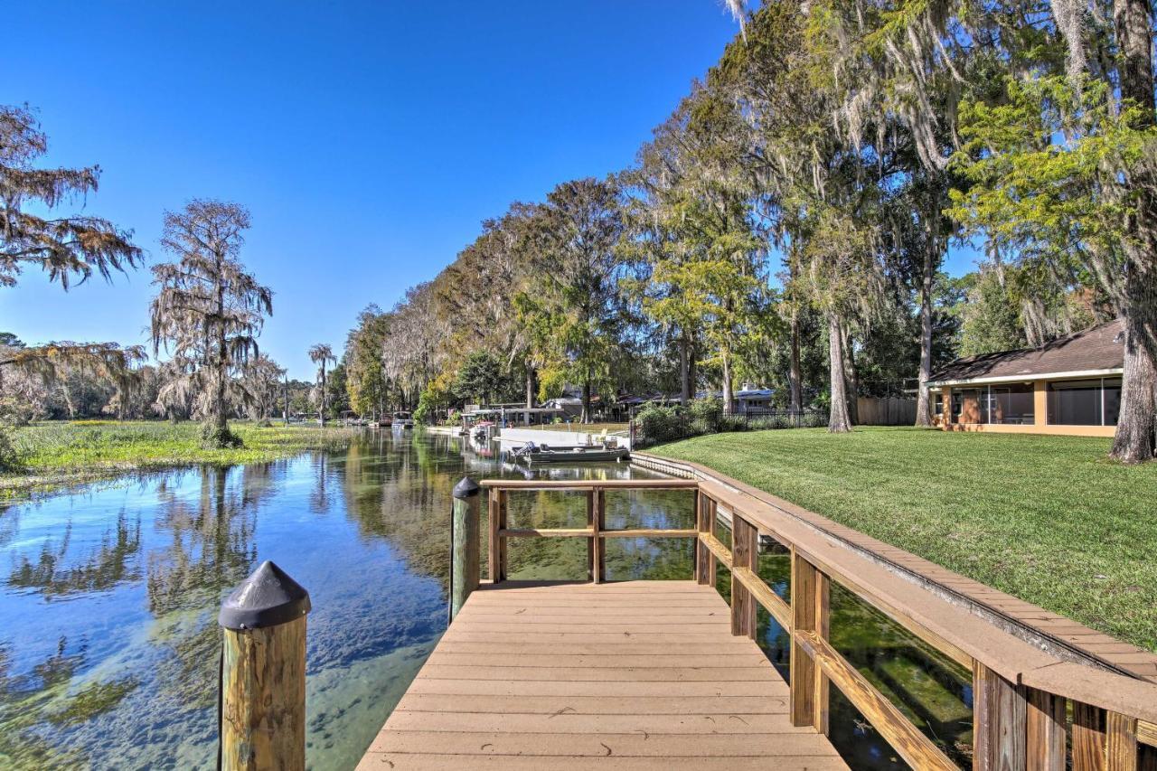 Rainbow River Oasis With Kayaks And Furnished Sunroom! Даннеллон Экстерьер фото