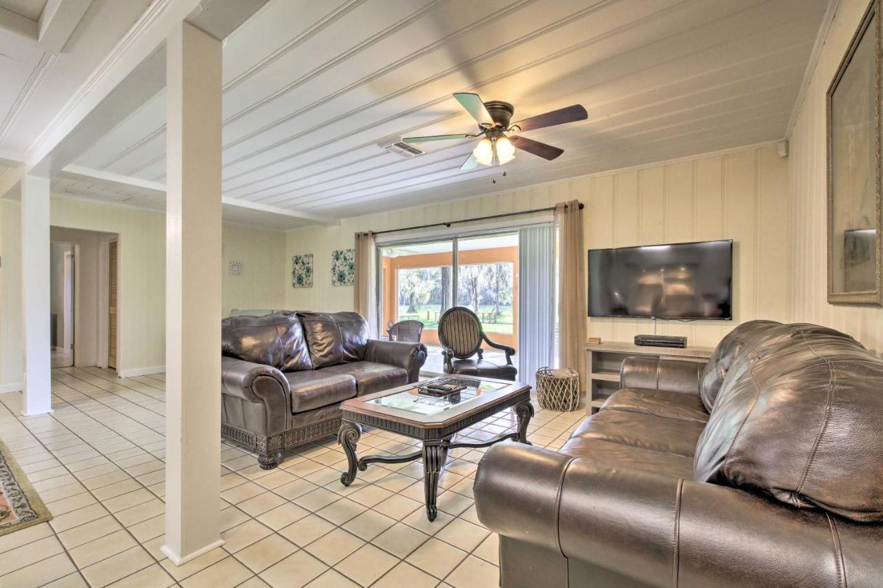Rainbow River Oasis With Kayaks And Furnished Sunroom! Даннеллон Экстерьер фото